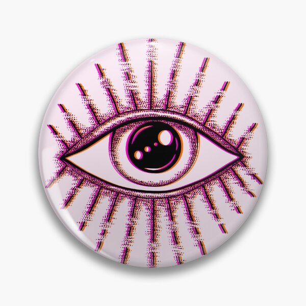 Item preview, Neon Third Eye Radiating Design designed and sold by Vileprint.