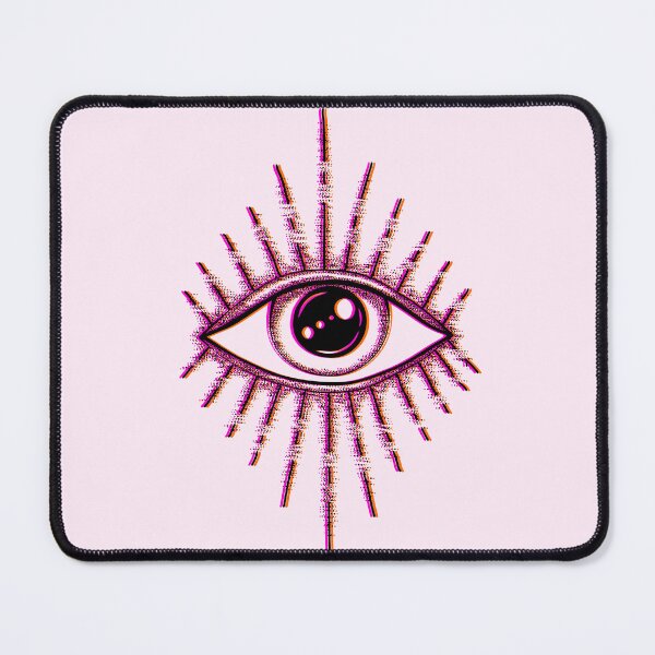 Item preview, Neon Third Eye Radiating Design designed and sold by Vileprint.