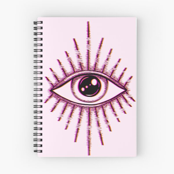 Item preview, Neon Third Eye Radiating Design designed and sold by Vileprint.