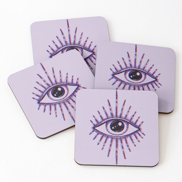 Item preview, Neon Third Eye Radiating Design designed and sold by Vileprint.