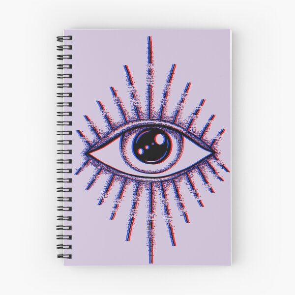 Item preview, Neon Third Eye Radiating Design designed and sold by Vileprint.