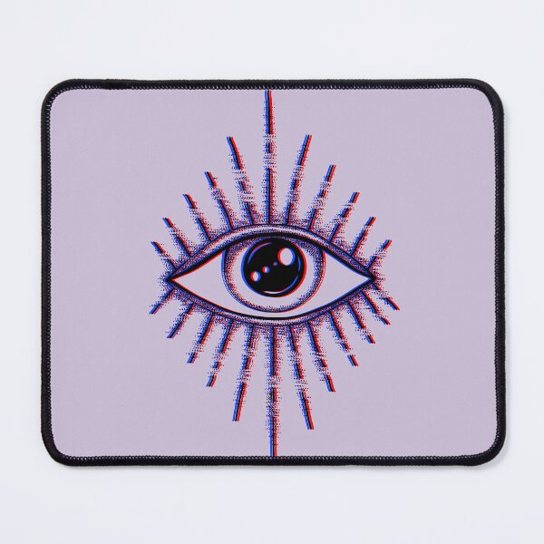 Item preview, Neon Third Eye Radiating Design designed and sold by Vileprint.