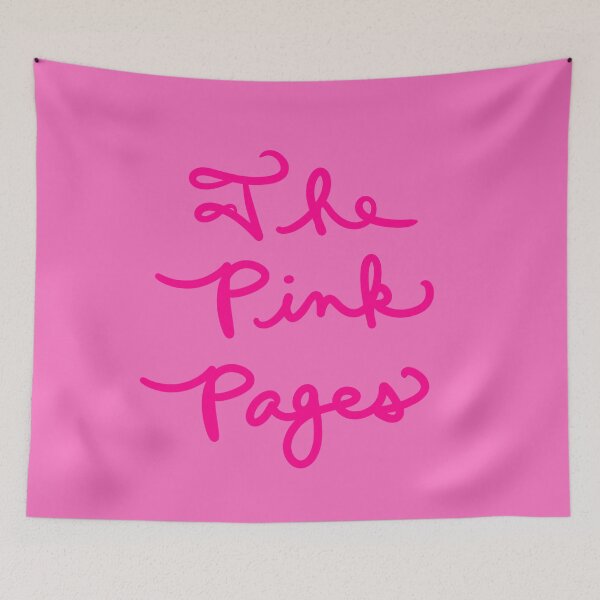Item preview, The Pink Pages designed and sold by abeink.