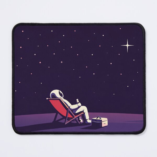 Item preview, Relaxing Astronaut Under Starry Night designed and sold by Creative_Canvas.