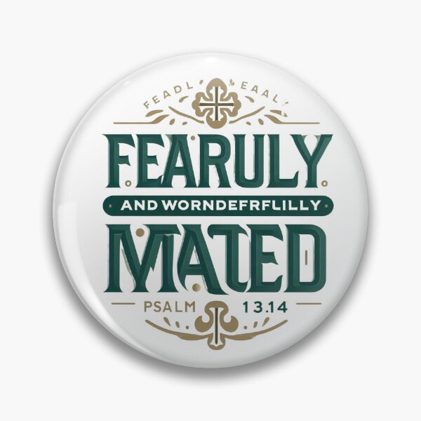 Item preview, Fearfully And Wonderfully Made Christian T-Shirt | Psalm 139:14 Faith Gift designed and sold by EvolusionPro.