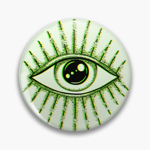 Item preview, Neon Third Eye Radiating Design designed and sold by Vileprint.