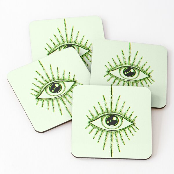 Item preview, Neon Third Eye Radiating Design designed and sold by Vileprint.