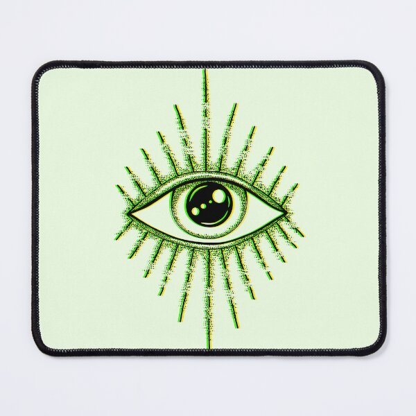 Item preview, Neon Third Eye Radiating Design designed and sold by Vileprint.