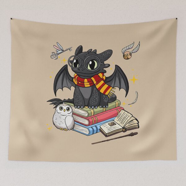 Item preview, Cute Dragon Wizard Book Magic School Fantasy Aesthetic Classic T-Shirt designed and sold by Chaztized.