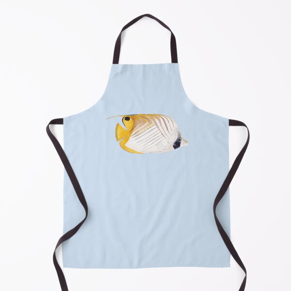 Item preview, THREADFIN BUTTERFLYFISH-Chaetodon auriga designed and sold by BEATRIZ ABAITUA.