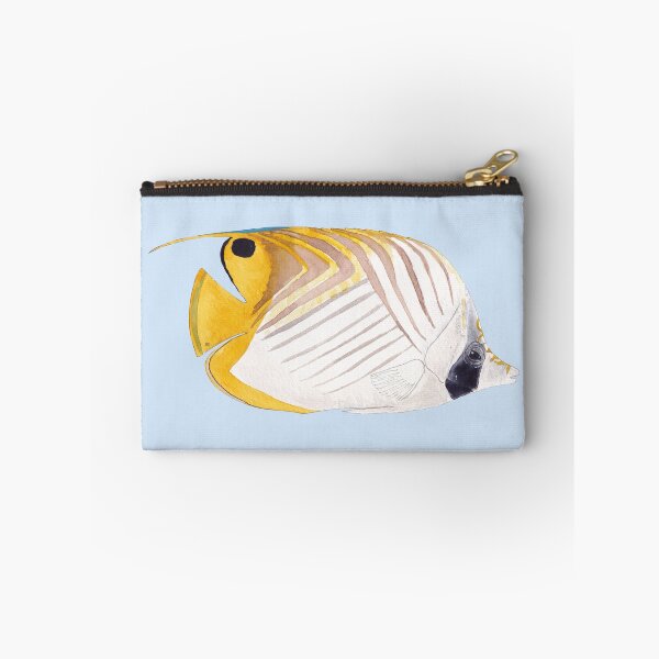 Item preview, THREADFIN BUTTERFLYFISH-Chaetodon auriga designed and sold by BEATRIZ ABAITUA.