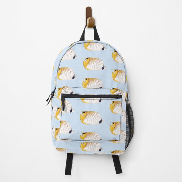Item preview, THREADFIN BUTTERFLYFISH-Chaetodon auriga designed and sold by BEATRIZ ABAITUA.