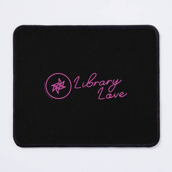 Item preview, Alia Library Love Neon Pink Solid Design designed and sold by RafaelSerafim75.