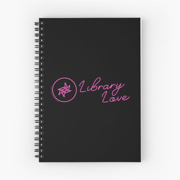 Item preview, Alia Library Love Neon Pink Solid Design designed and sold by RafaelSerafim75.