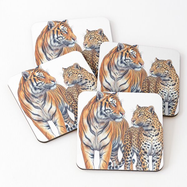 Item preview, Tiger and leopard designed and sold by PP&RAINBOW SHOP.