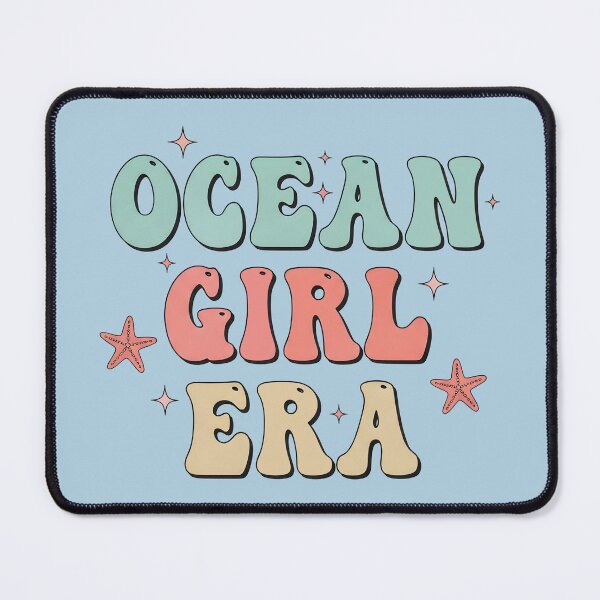 Item preview, Ocean Girl Era – Coastal Identity Typography Design designed and sold by Sea Gem.