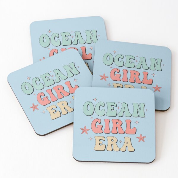 Item preview, Ocean Girl Era – Coastal Identity Typography Design designed and sold by Sea Gem.