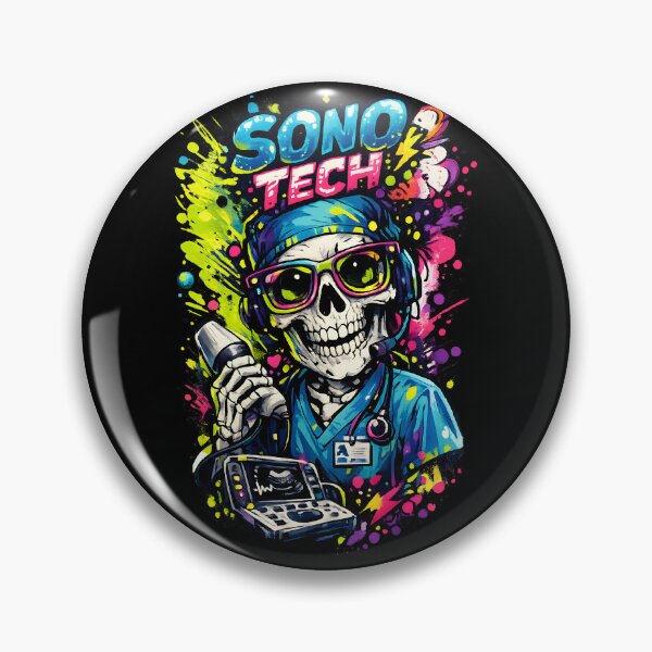Item preview, Sono Tech – Neon Ultrasound Professional Design designed and sold by ClinicalHubs.
