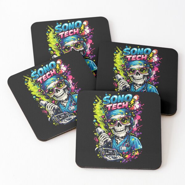 Item preview, Sono Tech – Neon Ultrasound Professional Design designed and sold by ClinicalHubs.