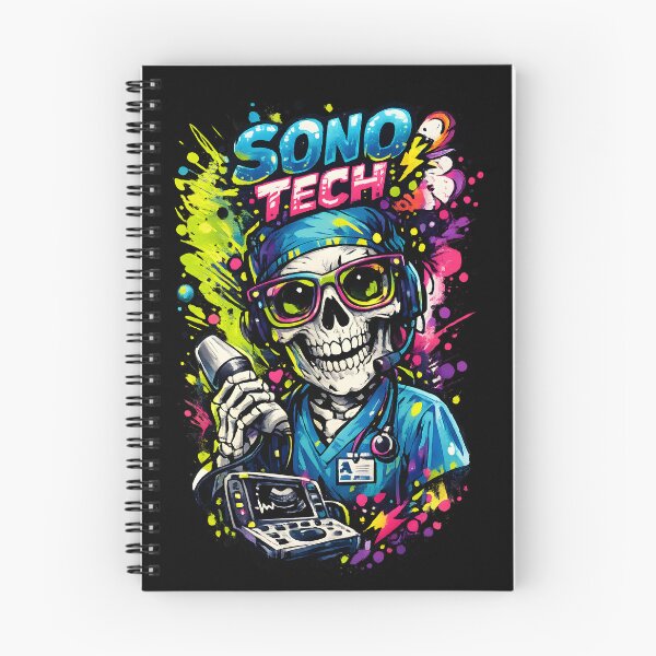 Item preview, Sono Tech – Neon Ultrasound Professional Design designed and sold by ClinicalHubs.