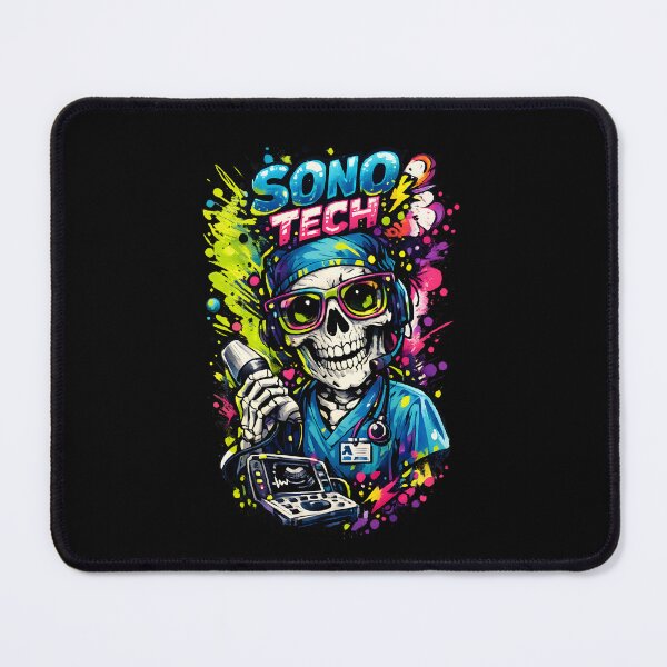 Item preview, Sono Tech – Neon Ultrasound Professional Design designed and sold by ClinicalHubs.