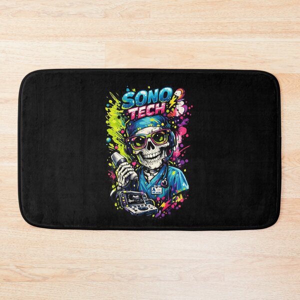 Item preview, Sono Tech – Neon Ultrasound Professional Design designed and sold by ClinicalHubs.