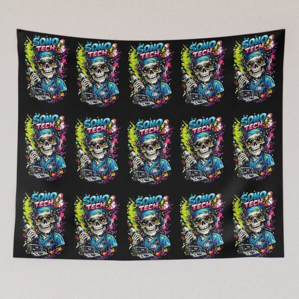 Item preview, Sono Tech – Neon Ultrasound Professional Design designed and sold by ClinicalHubs.
