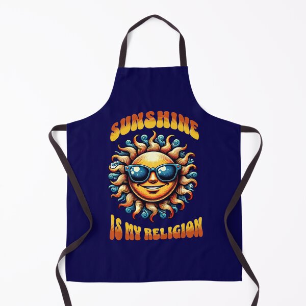 Item preview, Retro 70s Sunshine Is My Religion Vintage Sun Graphic T-Shirt designed and sold by Swanny's Custom T-shirt and Gift Designs.
