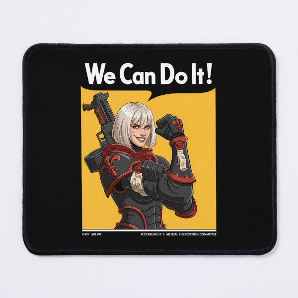 Item preview, We Can Do It Sister Of Battle designed and sold by RafaelSerafim75.