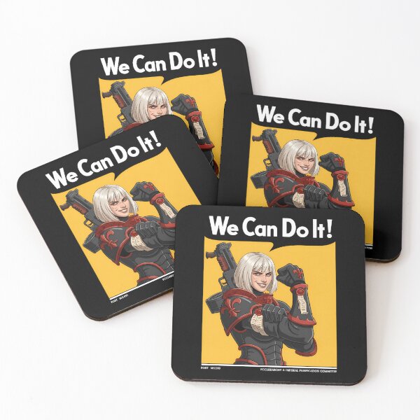 Item preview, We Can Do It  Sister Of Battle designed and sold by RafaelSerafim75.