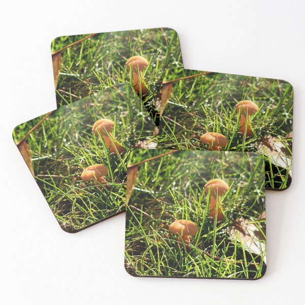 Item preview, Little Orange Mushrooms designed and sold by Yurkreations.