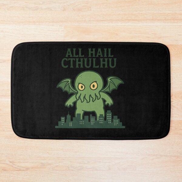 Item preview, All Hail Cthulhu Cute Lovecraftian Monster designed and sold by Sonic Nova Studios.