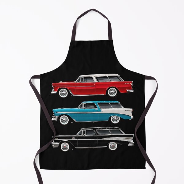 Item preview, Tri-Five Chevy Nomad Wagons – Classic Chevrolet Wagon Art designed and sold by Stinky Lincy's Apparel Company.