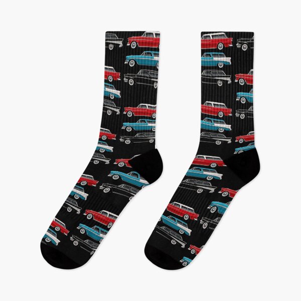 Item preview, Tri-Five Chevy Nomad Wagons – Classic Chevrolet Wagon Art designed and sold by Stinky Lincy's Apparel Company.