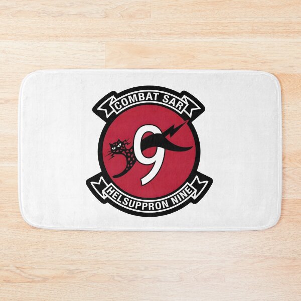 Item preview, US Navy HELSUPPRON NINE (HC-9) Combat SAR Black Cat Patch designed and sold by CharlieDesings.