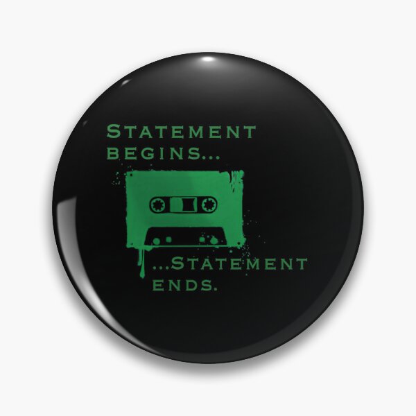 Item preview, Statement Begins Statement Ends designed and sold by RafaelSerafim75.