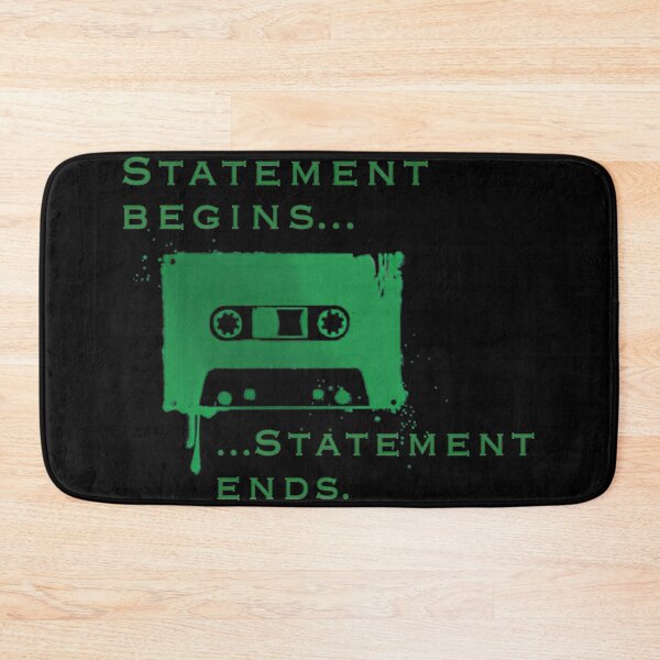 Item preview, Statement Begins Statement Ends designed and sold by RafaelSerafim75.