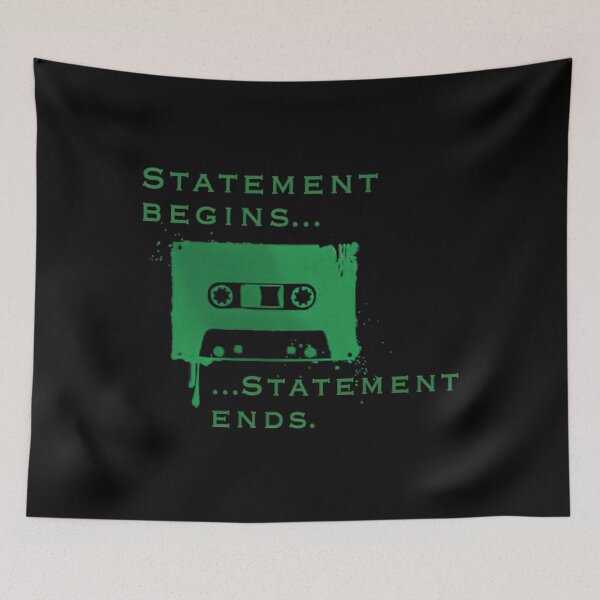 Item preview, Statement Begins Statement Ends designed and sold by RafaelSerafim75.