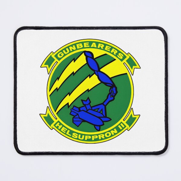 Item preview, US Navy HELSUPPRON II Gunbearers Squadron Patch designed and sold by CharlieDesings.