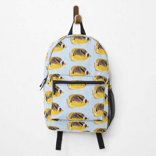 Item preview, RACOON BUTTERFLYFISH-Chaetodon lunula designed and sold by BEATRIZ ABAITUA.