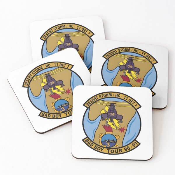 Item preview, US Navy HC-11 Gunbearers Helicopter Combat Support Squadron Patch designed and sold by CharlieDesings.