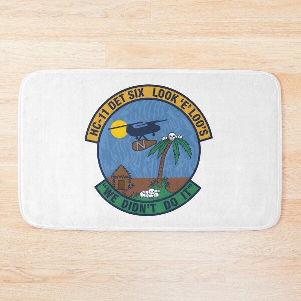 Item preview, US Navy HC-11 Detachment Six "Look ‘E’ Loo’s" Deployment Patch designed and sold by CharlieDesings.