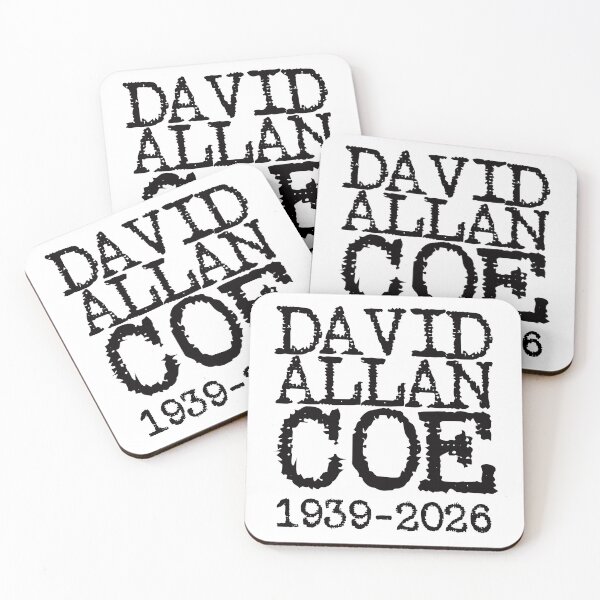 Item preview, David Allan Coe 1939-2026. (black) designed and sold by EunsooLee.