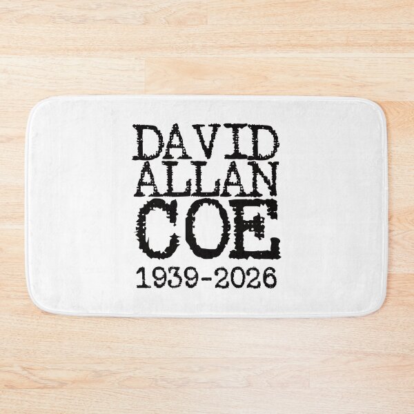 Item preview, David Allan Coe 1939-2026. (black) designed and sold by EunsooLee.