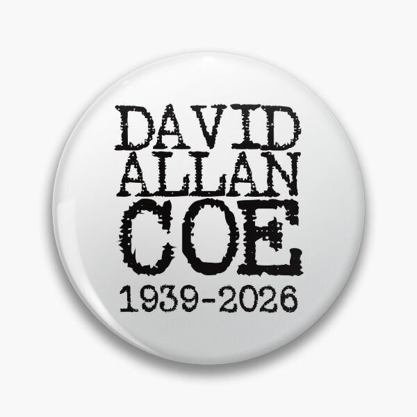 Item preview, David Allan Coe 1939-2026. (black) designed and sold by EunsooLee.