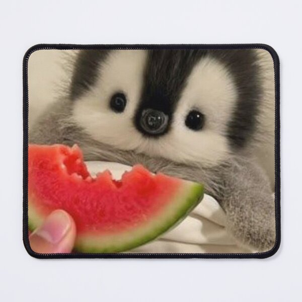 Item preview, Cute Baby Penguin with Watermelon – Adorable Kawaii Animal Art designed and sold by Jesus-istheway.