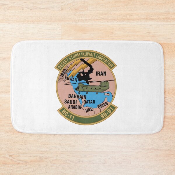 Item preview, US Navy HC-11 Desert Storm & Kuwait Liberation 1990-91 Deployment Patch designed and sold by CharlieDesings.