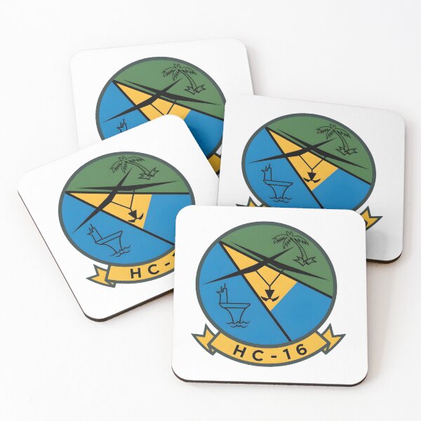 Item preview, US Navy HC-16 Bullfrogs Helicopter Combat Support Squadron Patch designed and sold by CharlieDesings.