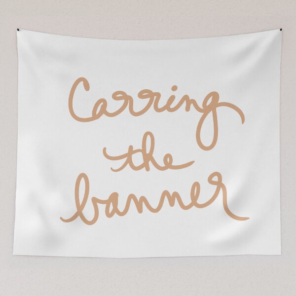 Item preview, Carrying the Banner designed and sold by abeink.