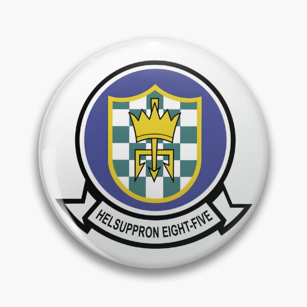 Item preview, US Navy HELSUPPRON EIGHT-FIVE (HC-85) Golden Gaters Squadron Patch designed and sold by CharlieDesings.